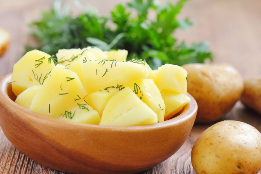 减肥食物 - 马铃薯 (薯仔土豆) Boiled Potatoes